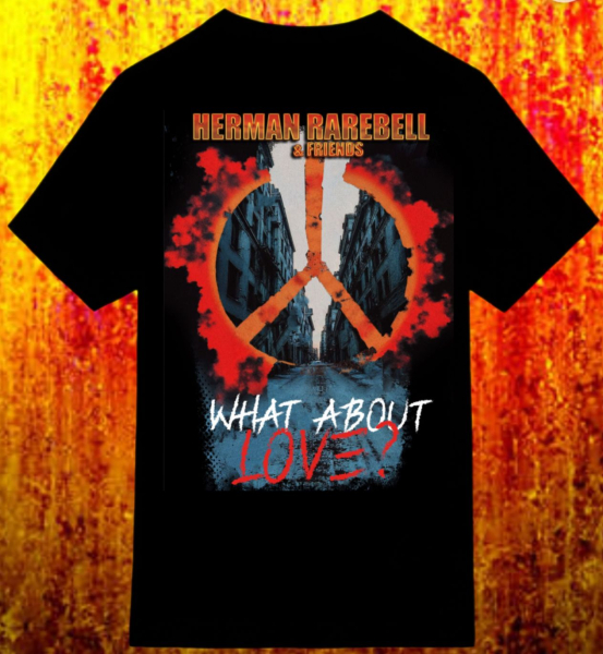 T-Shirt "Herman Rarebell & Friends: What About Peace ? "